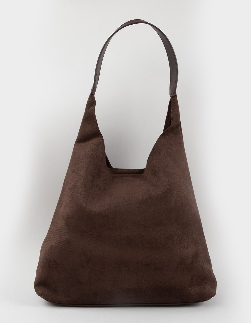 Madilyn Suede Bag - CHOCOLATE