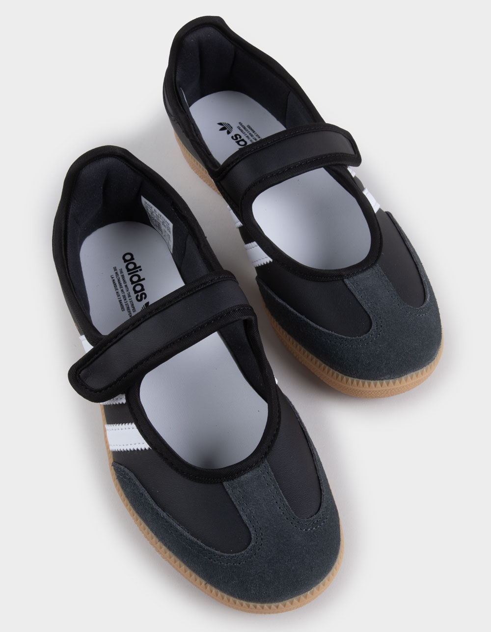 ADIDAS Originals Samba Jane Girls Shoes - BLK/WHT