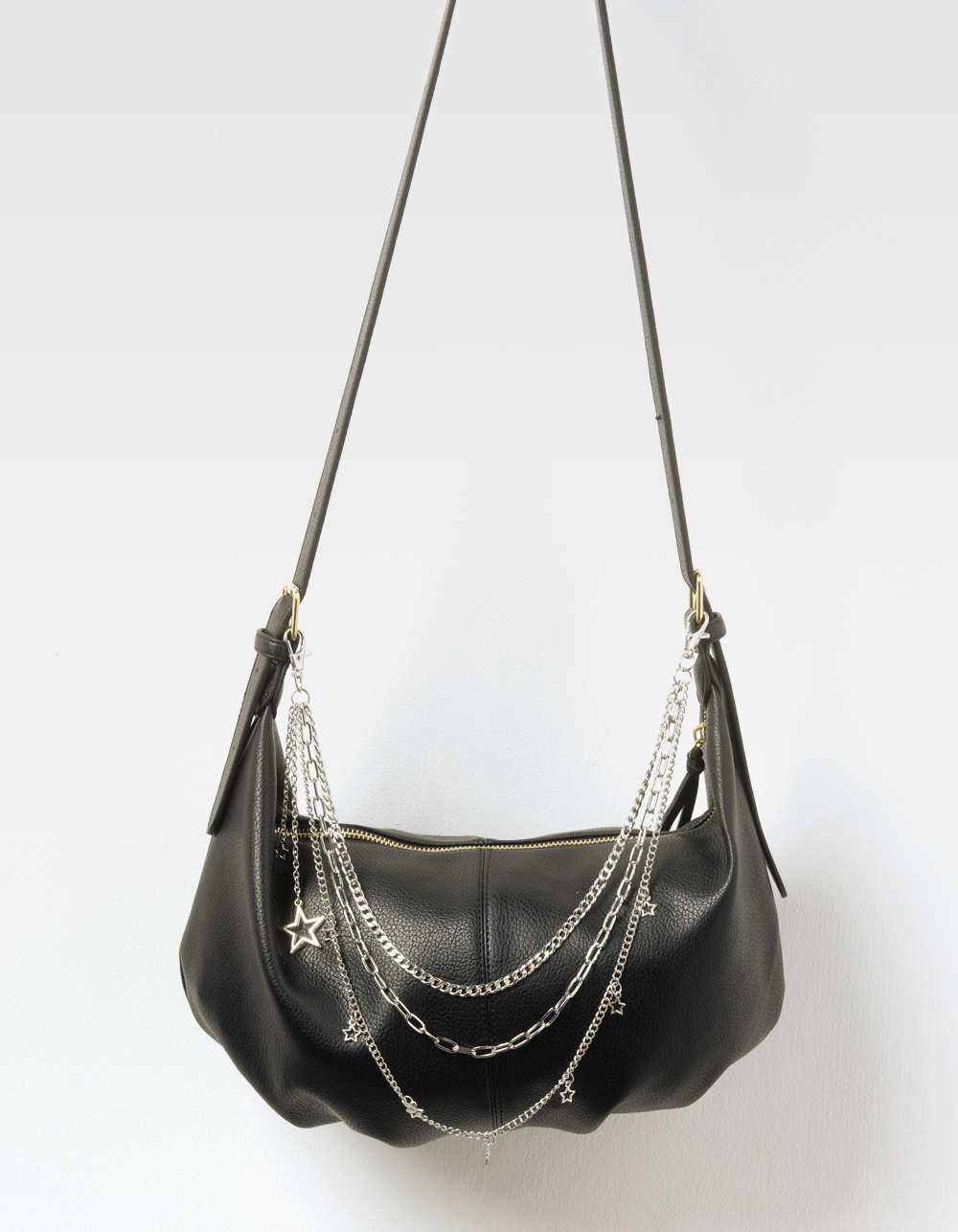 FULL TILT Y2K Star Bag Chain - SILVER