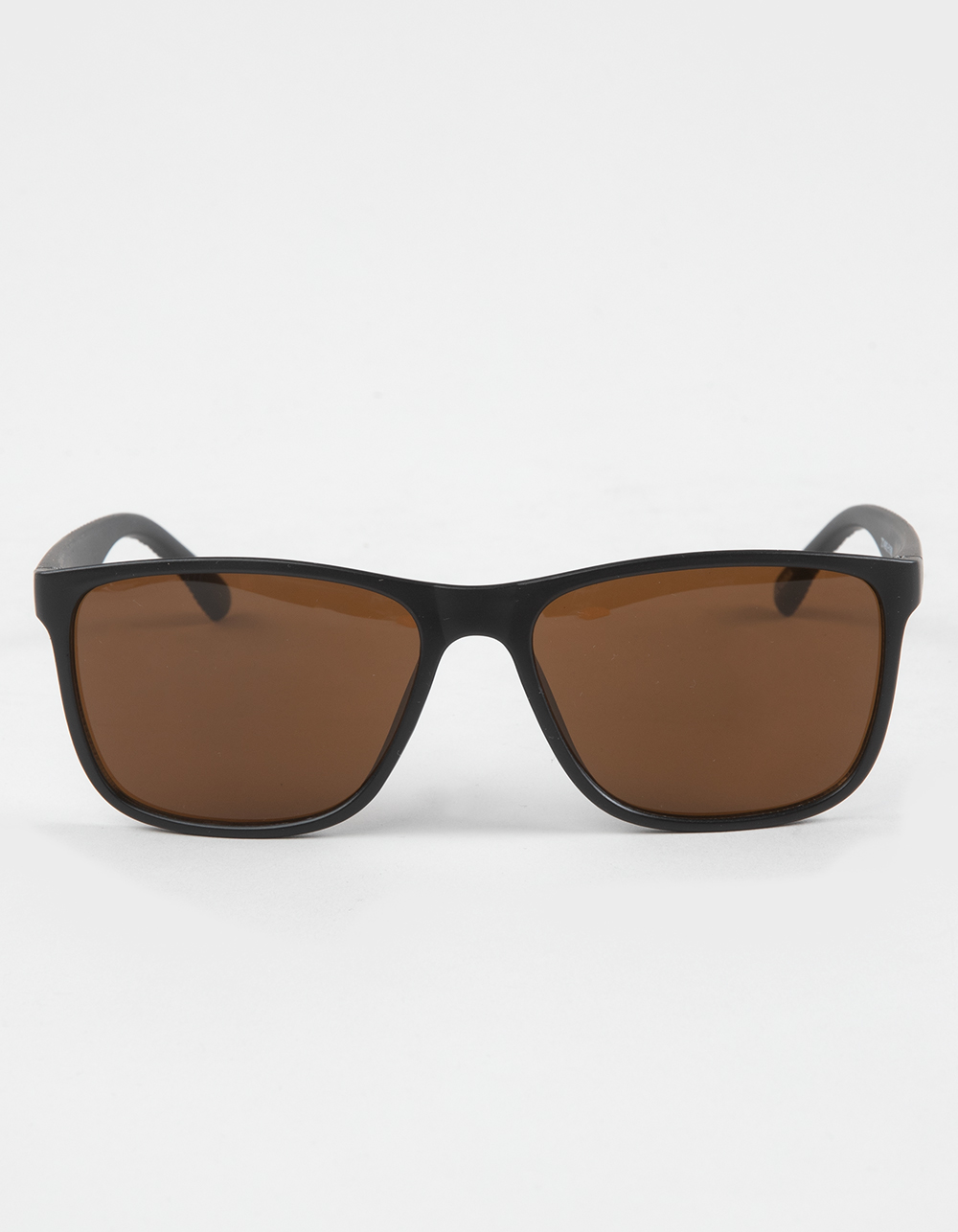RSQ Square Plastic Sunglasses - BROWN