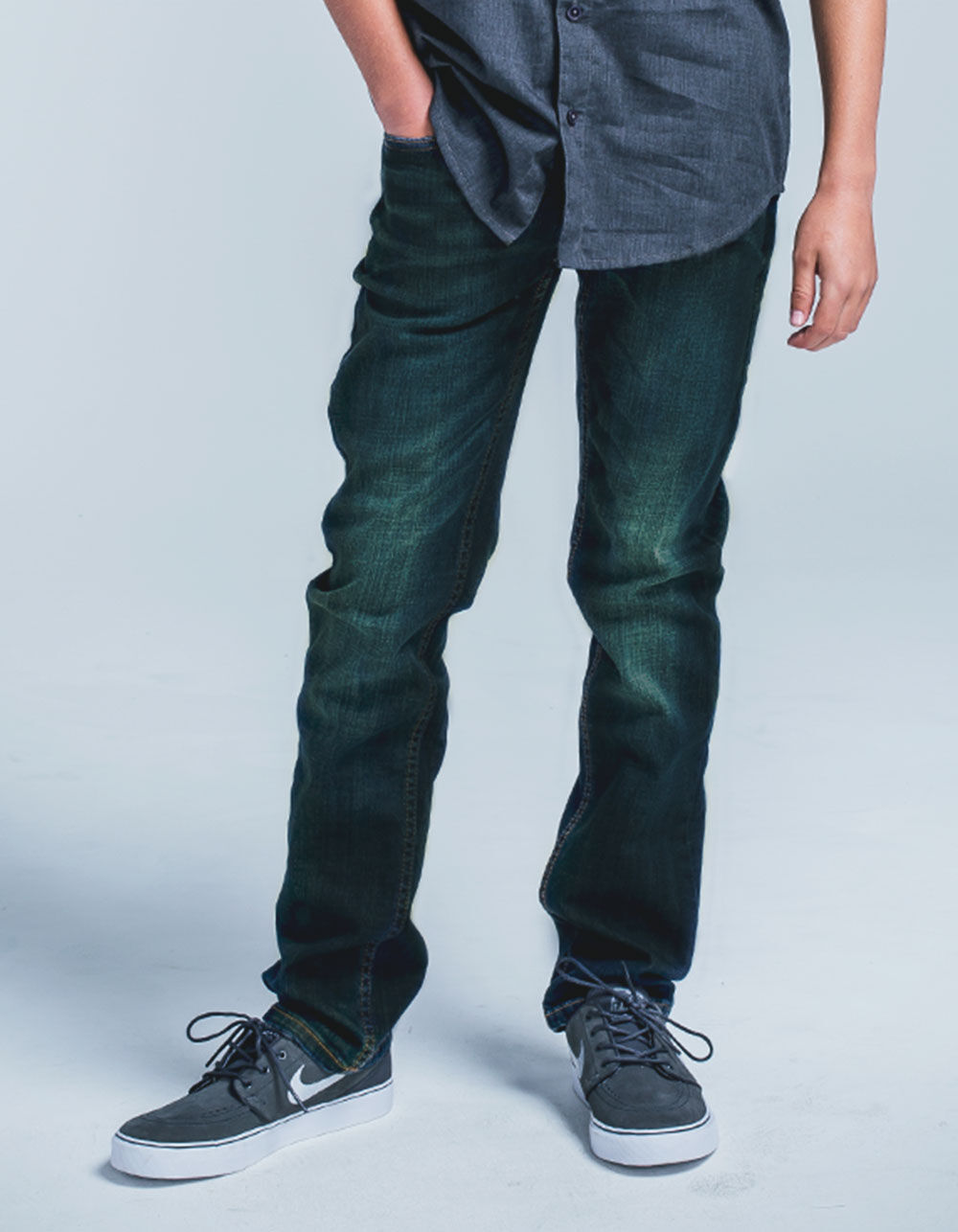 RSQ London Boys Skinny Jeans image number 2
