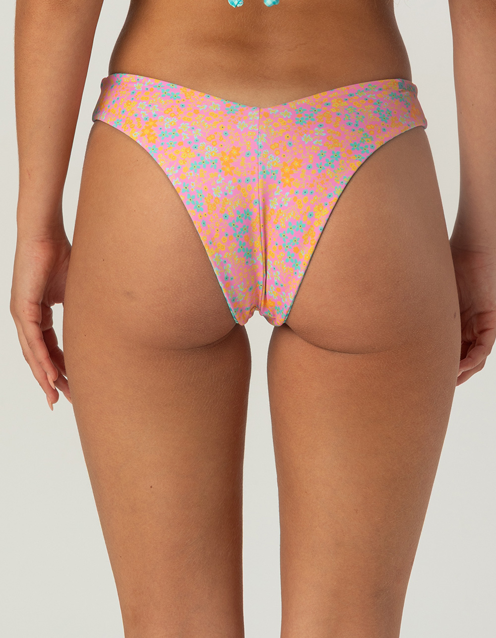 BILLABONG Babe Alert Reversible Hike Skimpy Bikini Bottoms - MULTI