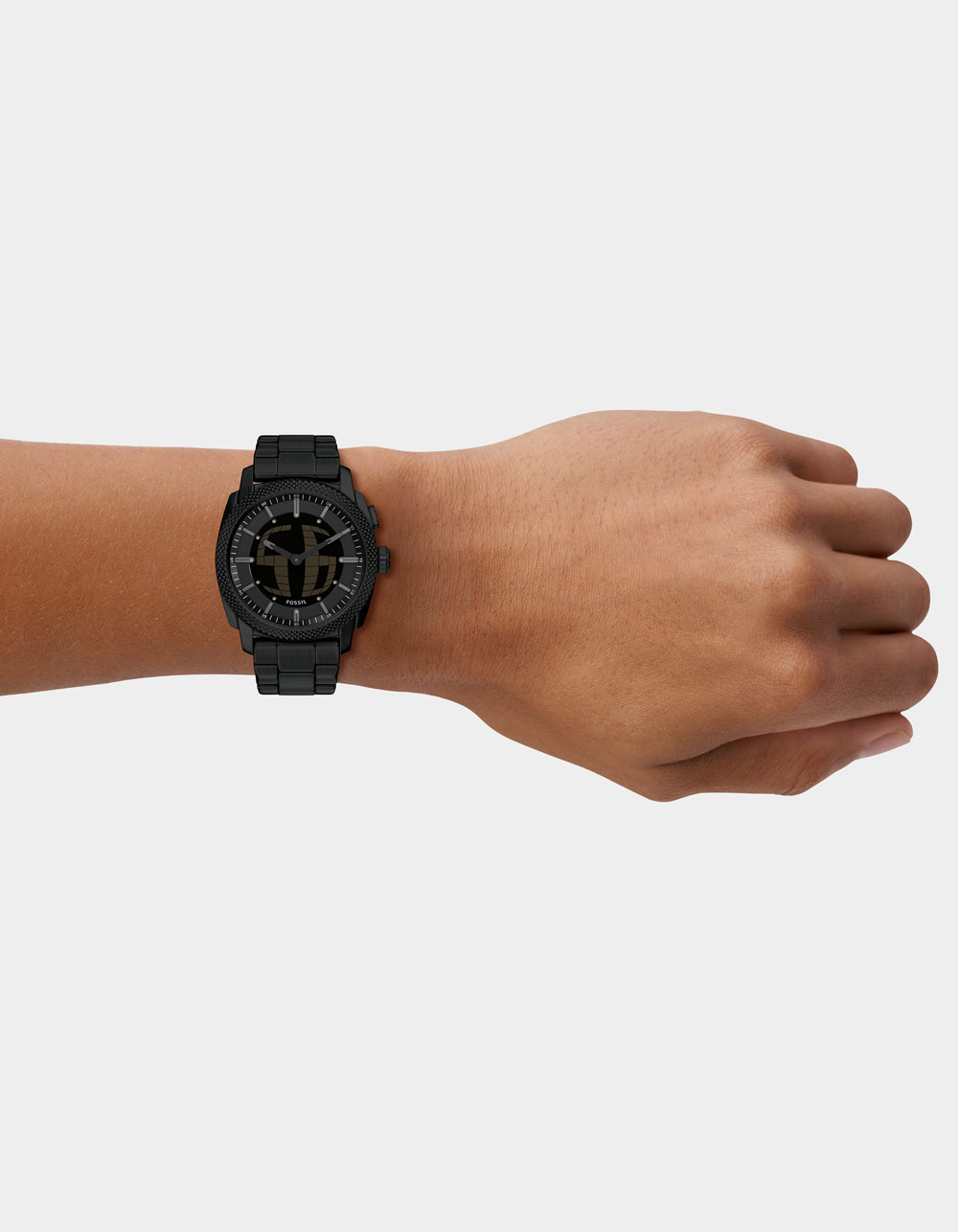 FOSSIL Machine Big Tic Black Stainless Steel Watch - BLACK