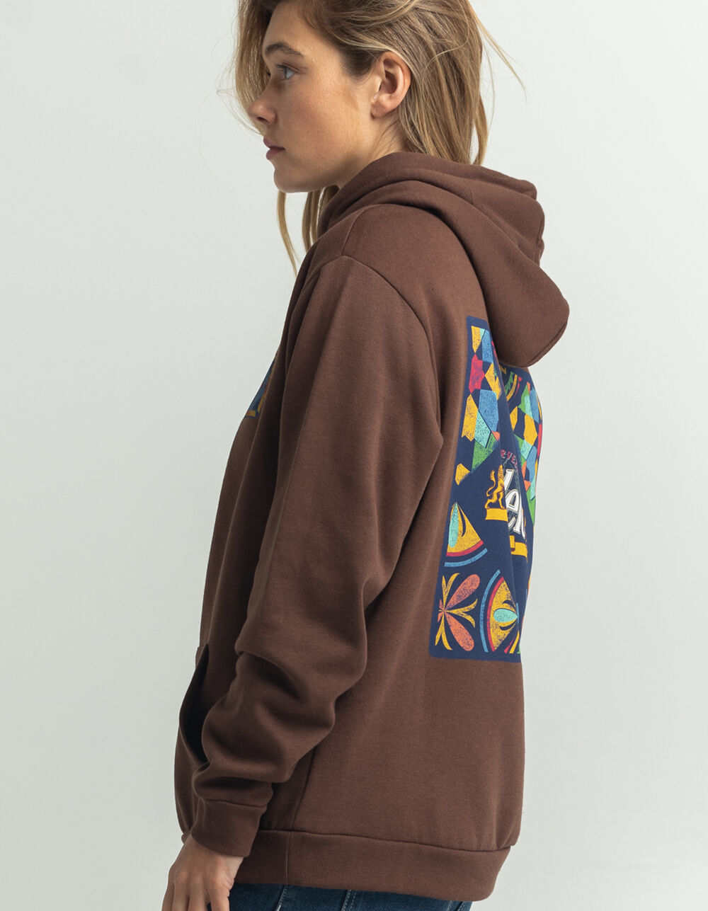MODELO Womens Hoodie - DARK BROWN | Tillys