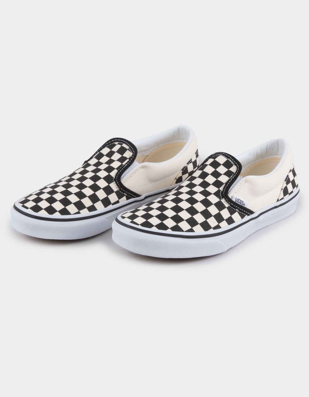 VANS Classic Slip-On Kids Checkerboard Shoes - CHECKER
