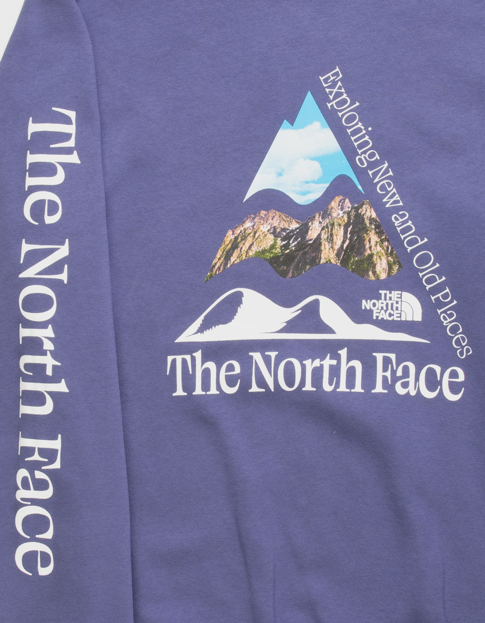 THE NORTH FACE Places We Love Mens Crew Sweatshirt - BLUE | Tillys