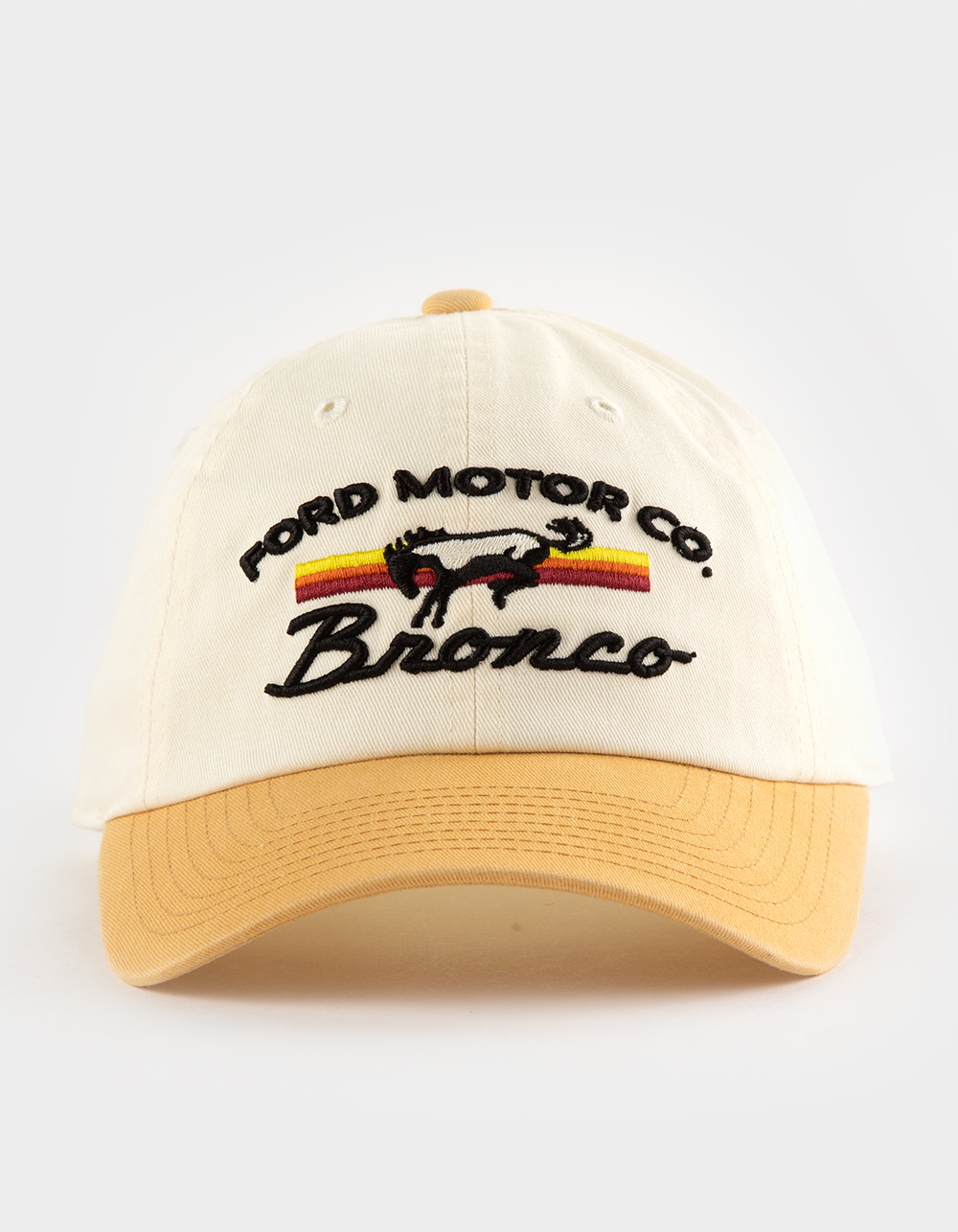 AMERICAN NEEDLE Bronco Ballpark Strapback Hat - IVORY