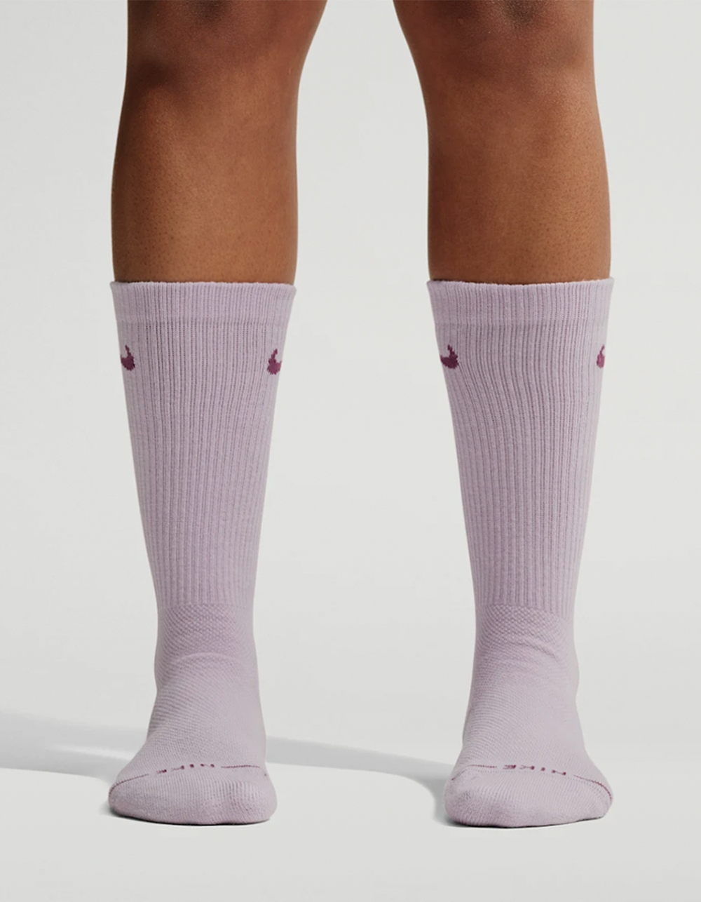 NIKE Everyday Elevated 6 Pack Mens Crew Socks - PINK COMBO
