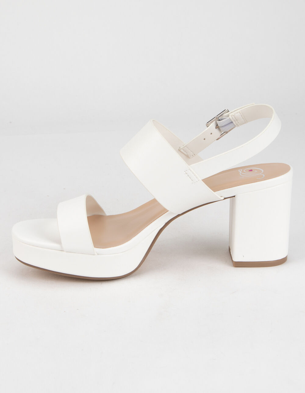 SODA Ankle Womens White Platform Heels - WHITE | Tillys