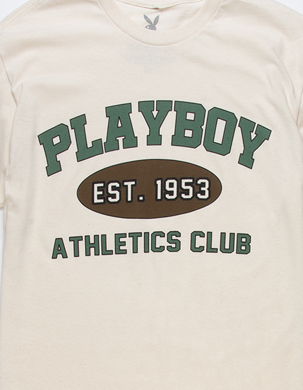 PLAYBOY Athletic Club Mens Tee CREAM Tillys