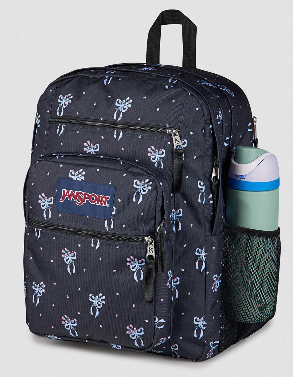 JANSPORT Big Student Backpack - PASTEL PETALS BLACK