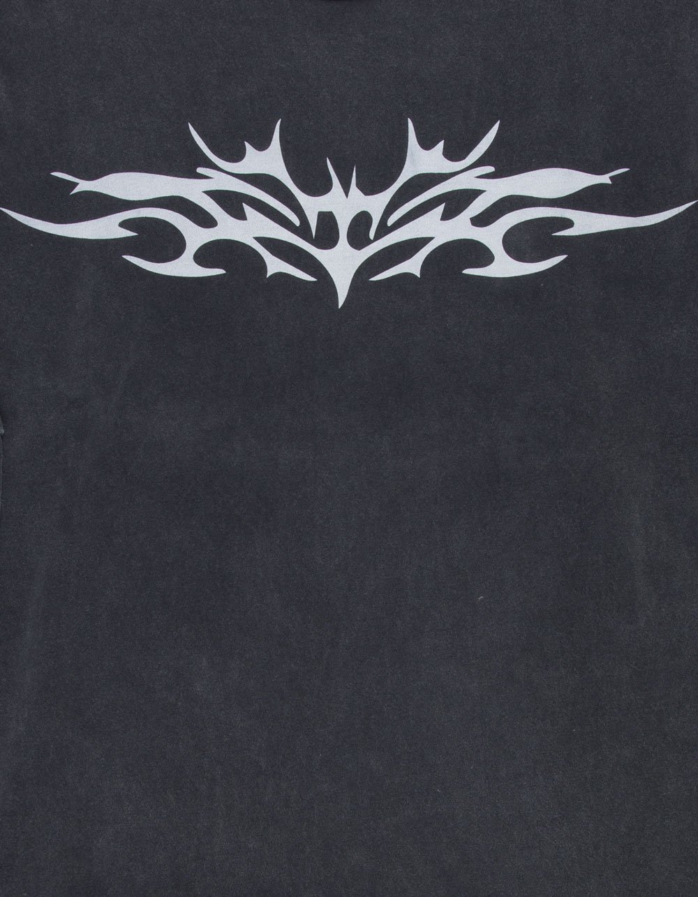 RSQ Mens Long Sleeve Boxy 2fer Tee - BLACK