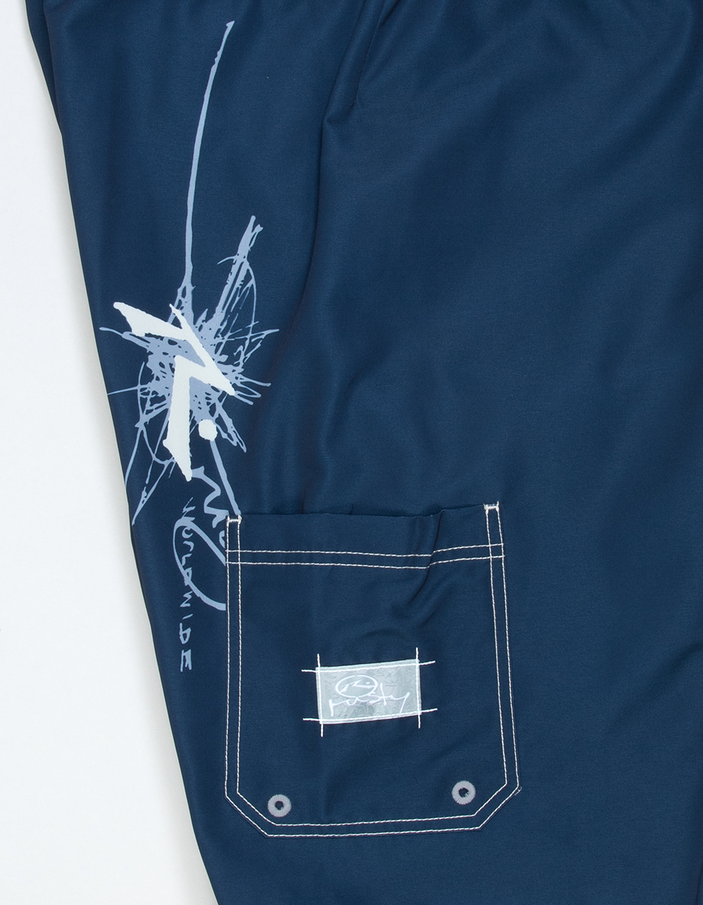 RUSTY Crisis Mens 23" Hybrid Waist Boardshorts - NAVY