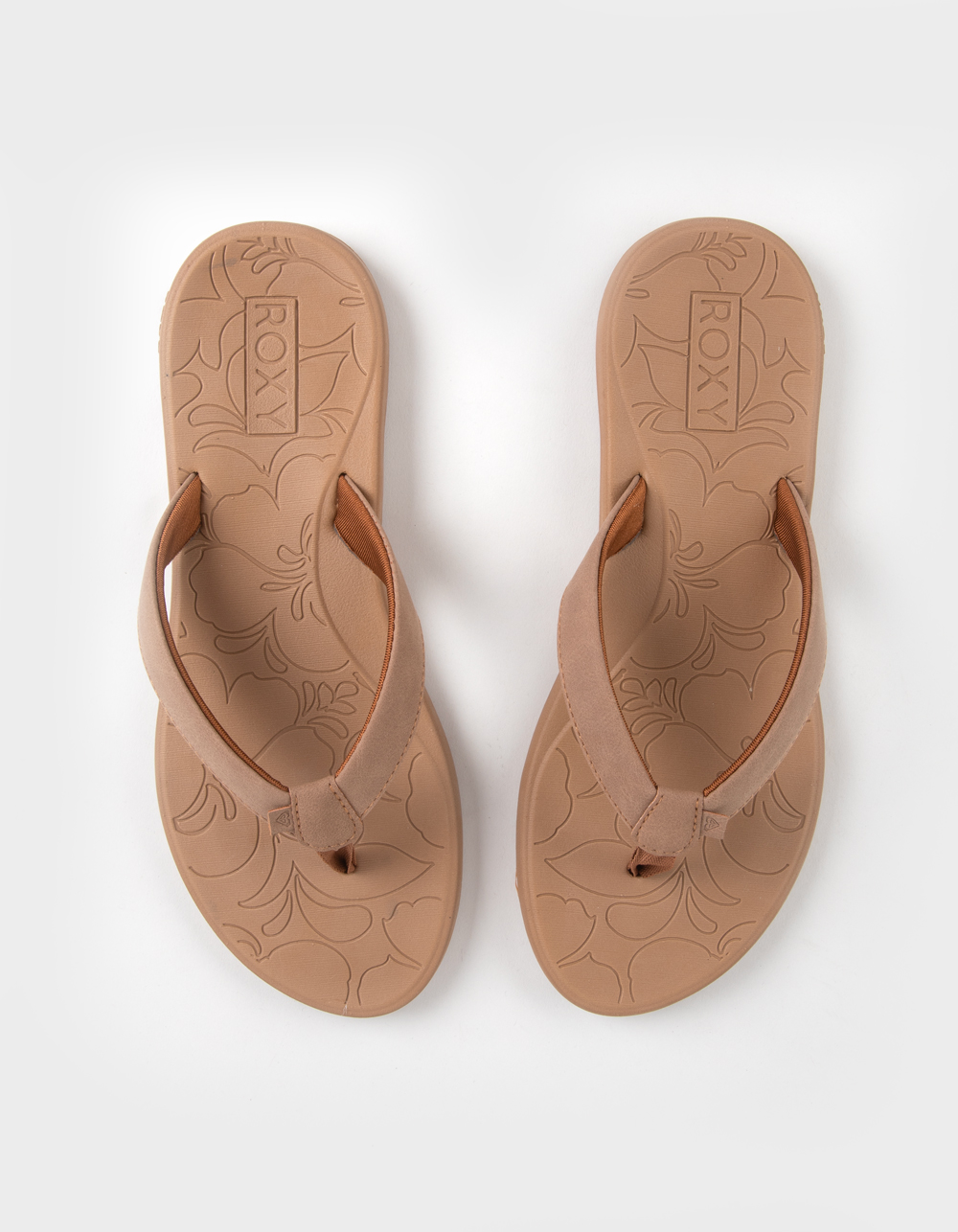ROXY Vickie Womens Flip Flops - TAN