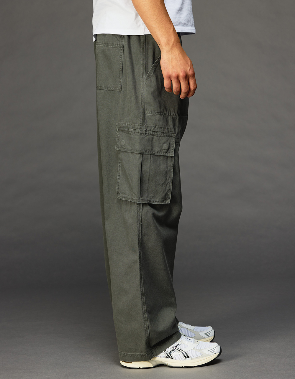 RSQ Mens Loose Cargo Pull On Pants