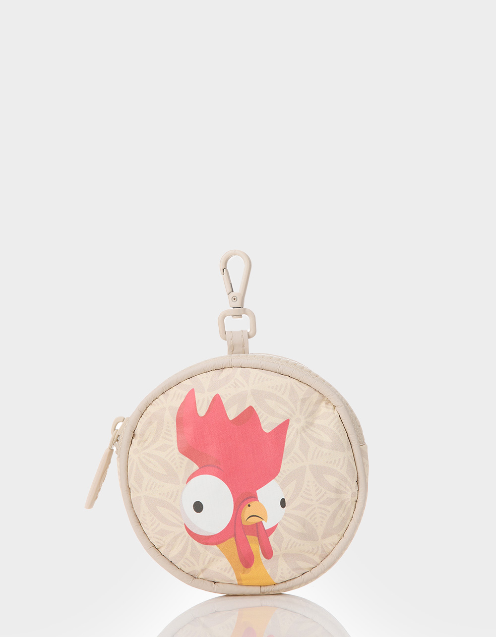 ALOHA COLLECTION x Disney Moana Hei Hei Cutie Clip-On Pouch - Cream Combo