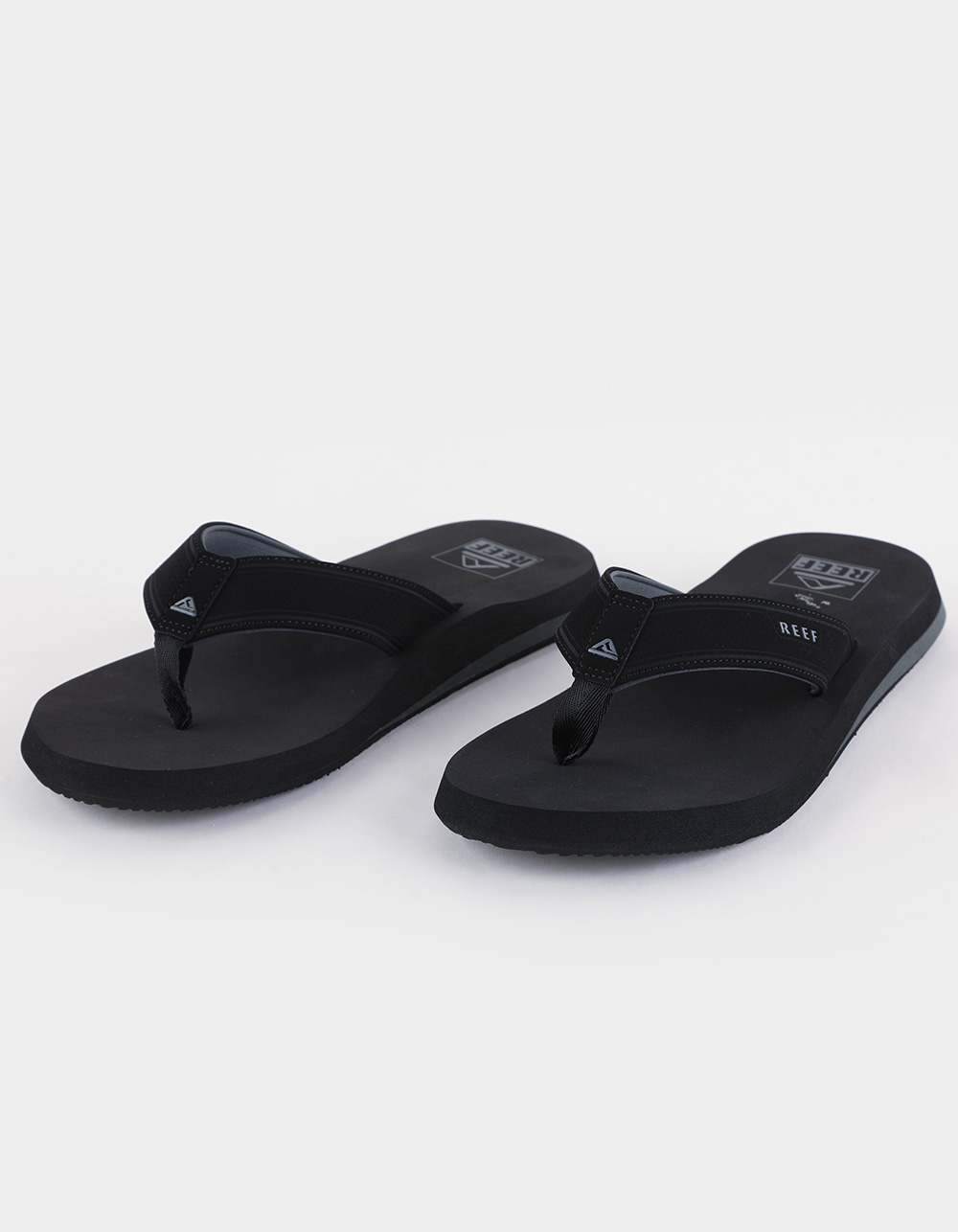 REEF Layback Mens Flip Flops - BLACK