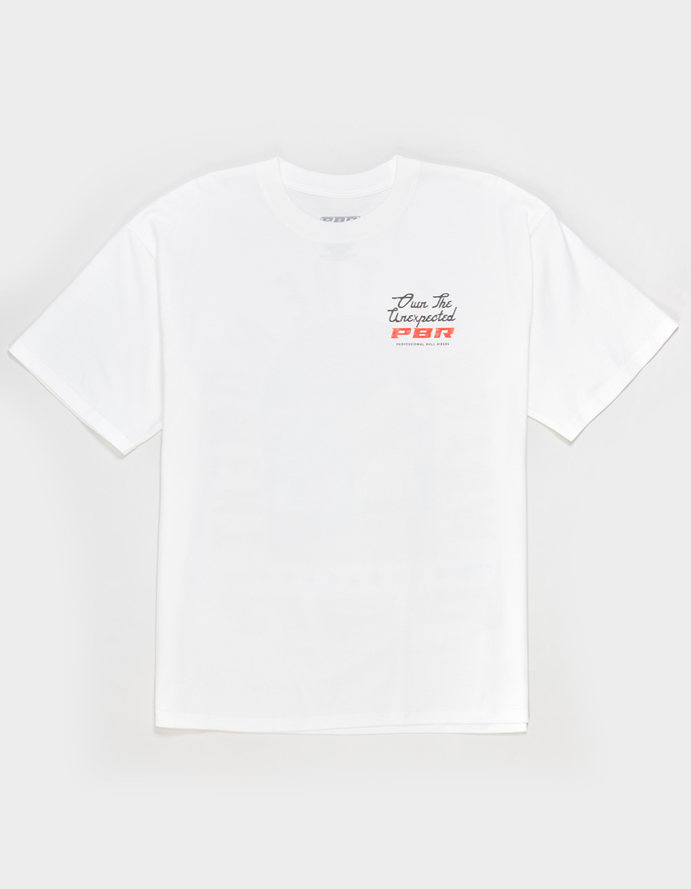 PROFESSIONAL BULL RIDERS Unexpected Mens Tee - WHITE