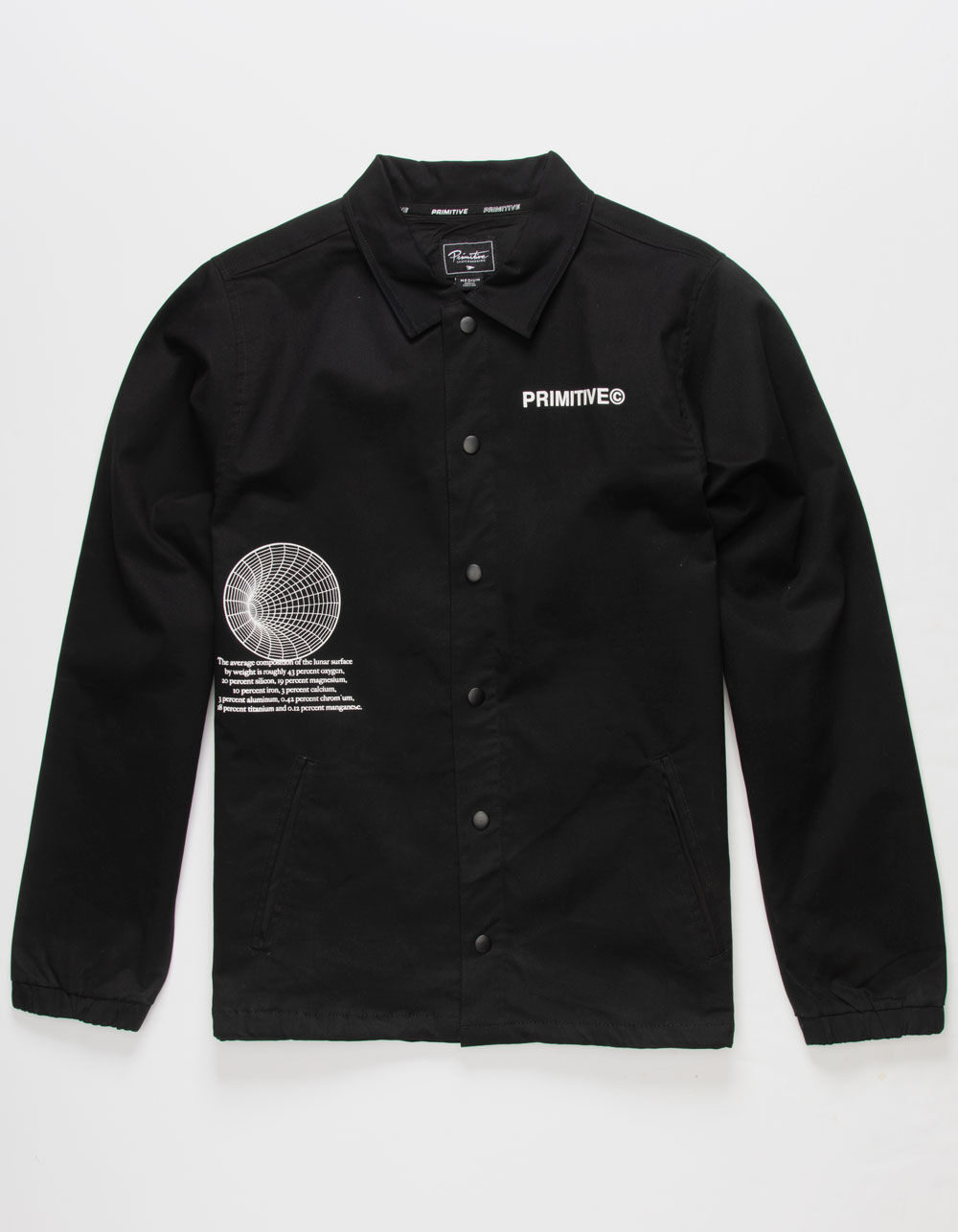 PRIMITIVE Moon Mens Coaches Jacket