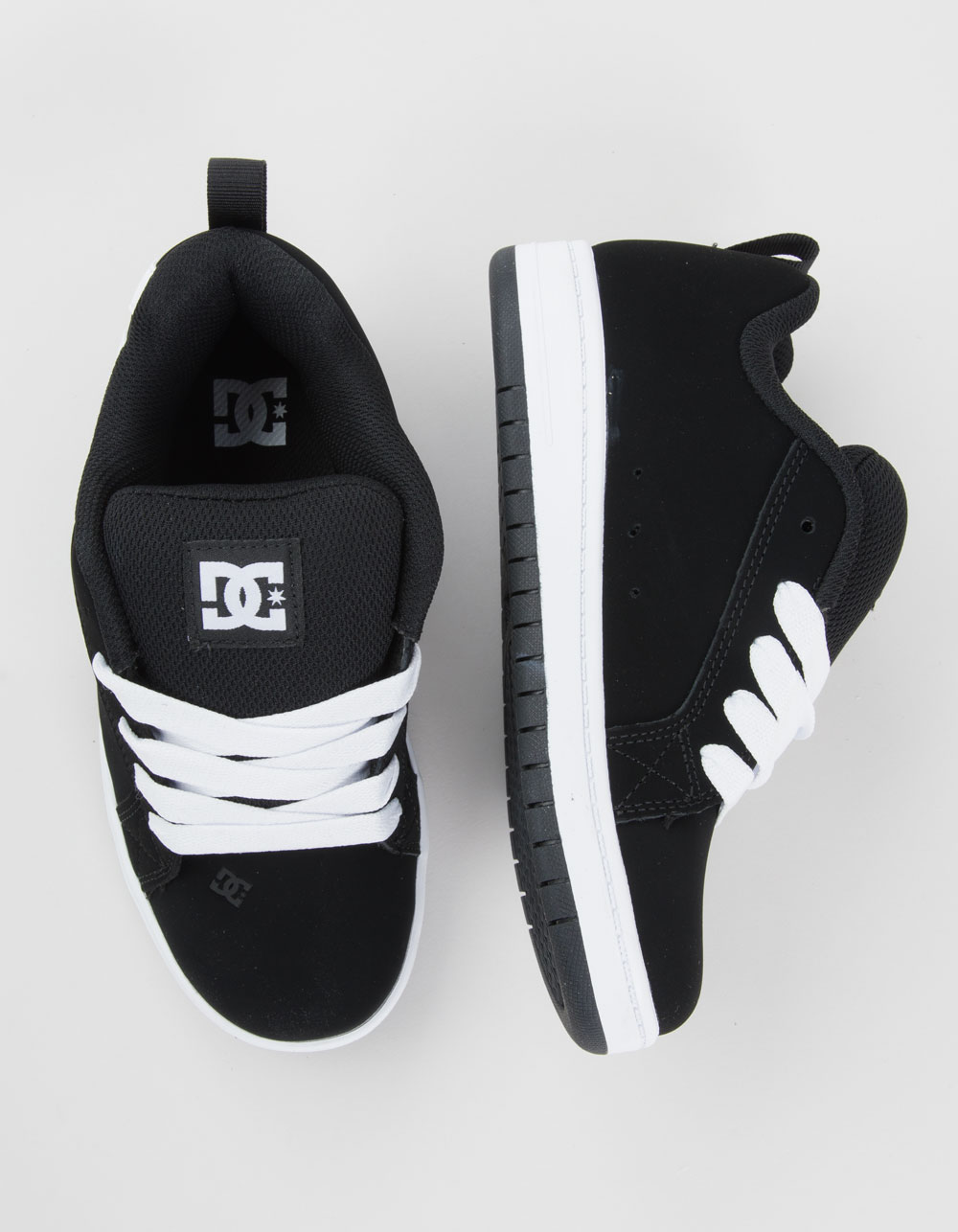 DC SHOES Court Graffik Boys Shoes - BLACK/WHITE