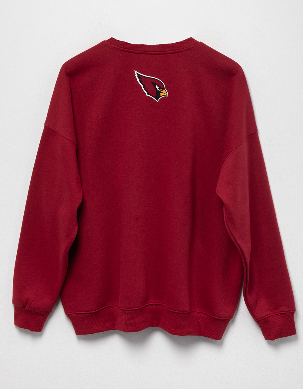 Embroidered Womens RED - Arizona NFL Cardinals | Crewneck Sweatshirt Tillys