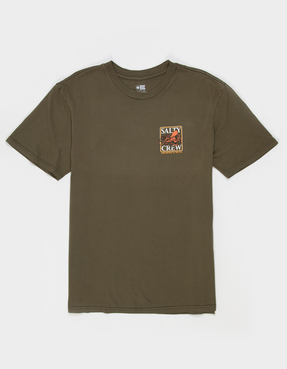 SALTY CREW Ink Slinger Mens Tee - OLIVE