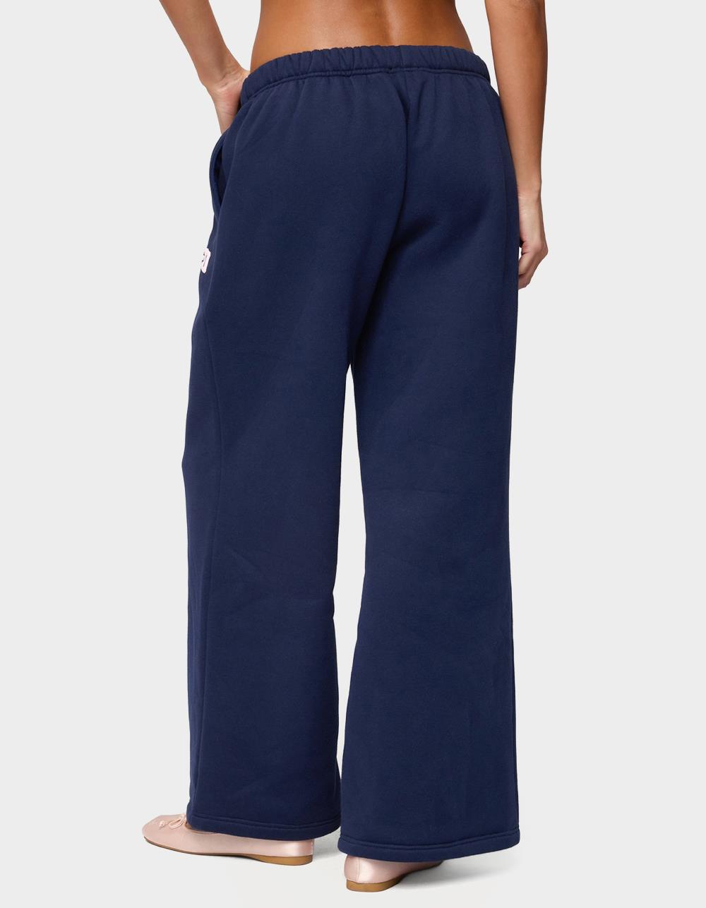 Edikted LA Sweatpants - NAVY