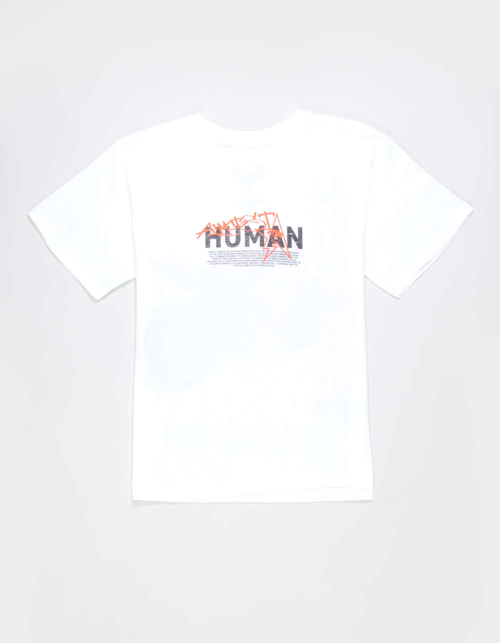 ALMOST HUMAN Paradox Perfection Boys Tee - WHITE