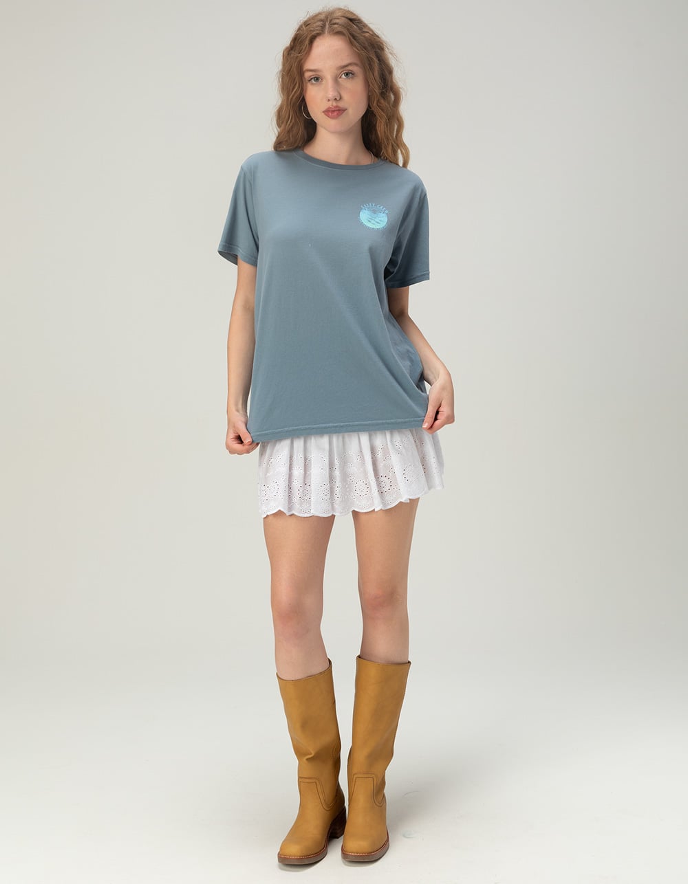 SALTY CREW Tropics Womens Boyfriend Tee - BLUE