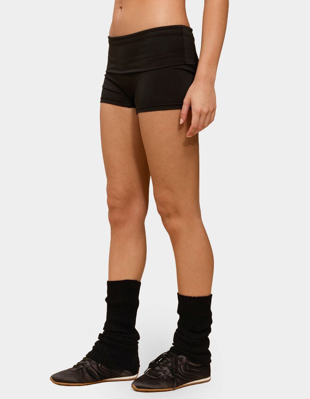 EDIKTED Soraia Foldover Biker Shorts
