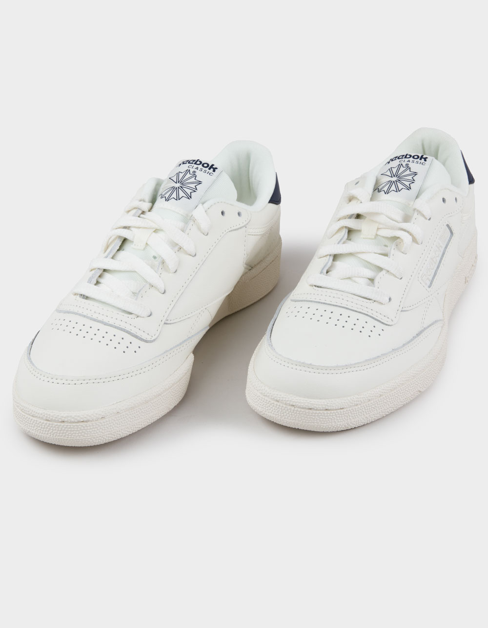 REEBOK Club C 85 Shoes - WHT/NVY