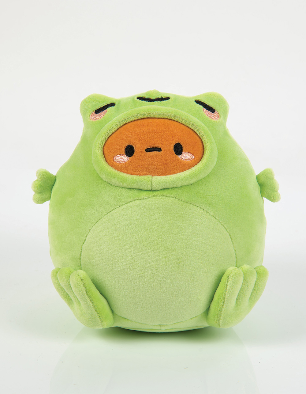 Smoko Frog Tayto Potato 7'' Mochi Plush Toy - Green - One Size