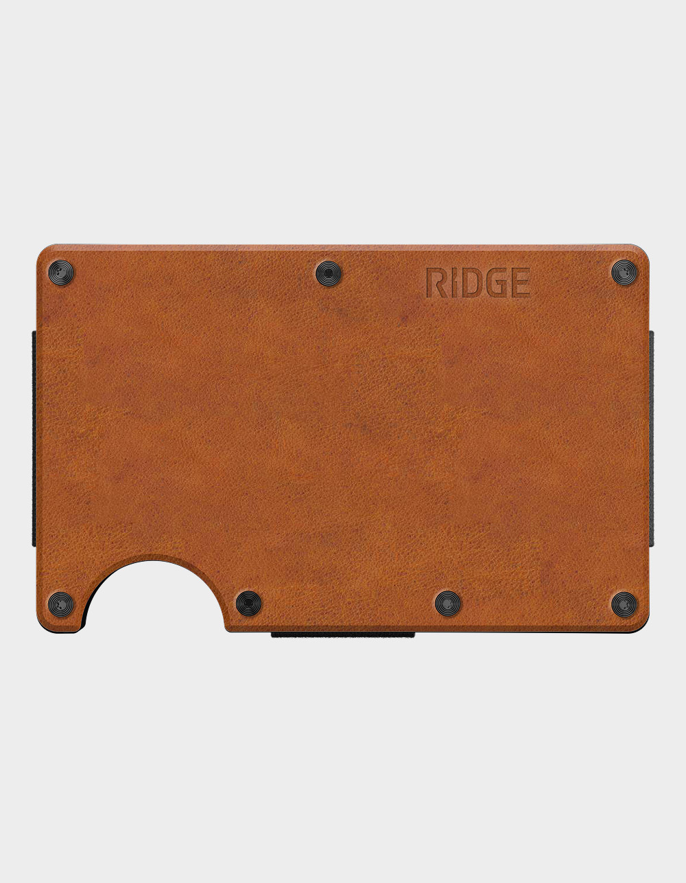 RIDGE WALLETS Tobacco Brown Leather Ridge 2.0 Wallet - BROWN