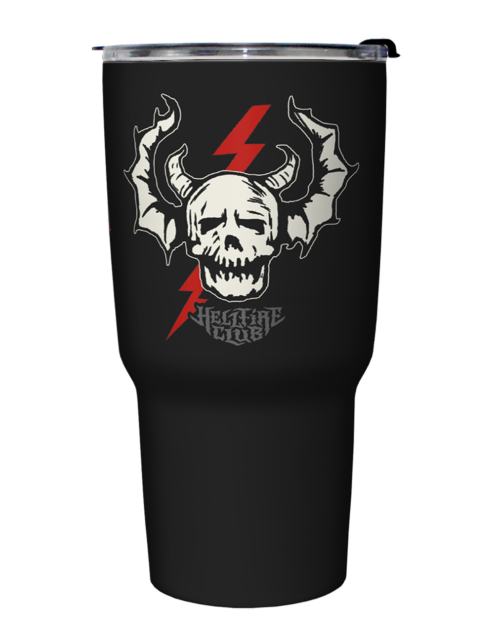 STRANGER THINGS 27 oz Hellfire Lightning Travel Mug - BLACK
