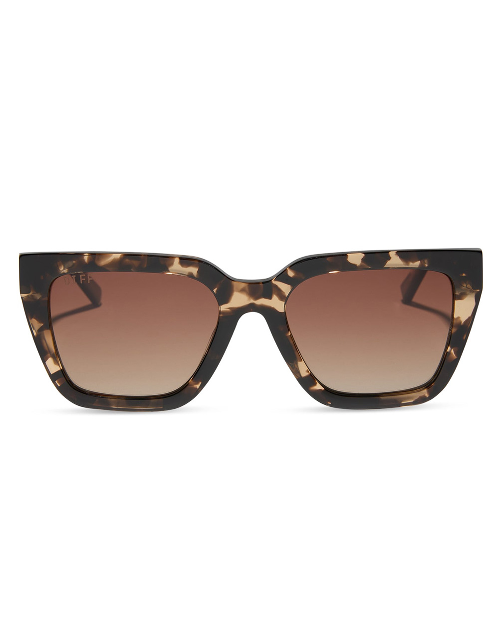 DIFF EYEWEAR Amara Polarized Sunglasses - TORTOISE