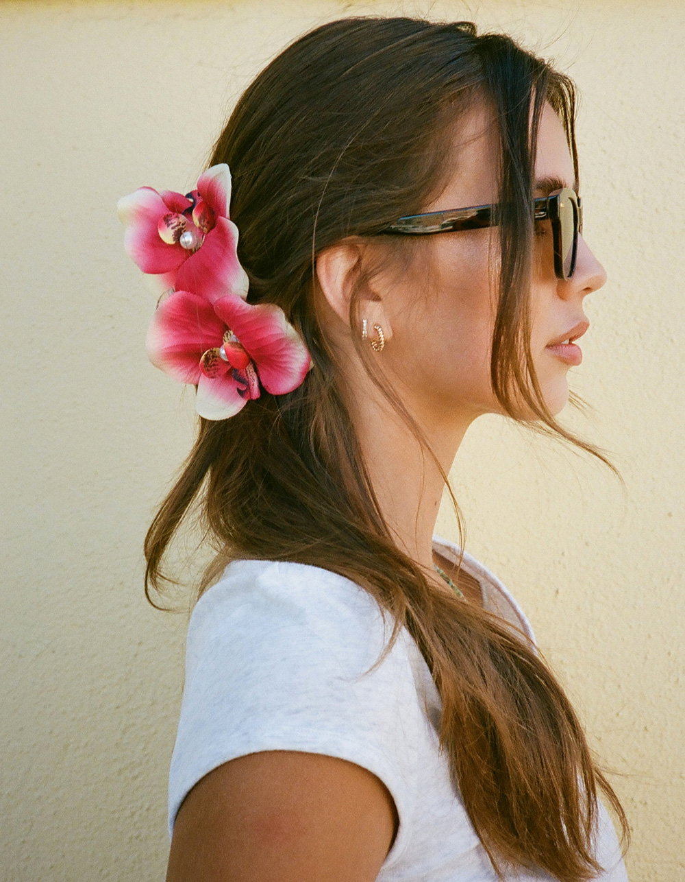 FULL TILT Floral Claw Clip - MULTI