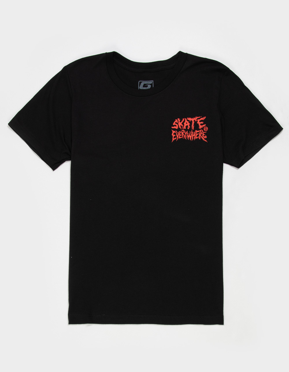 GROM Skate Everywhere Boys Tee - BLACK