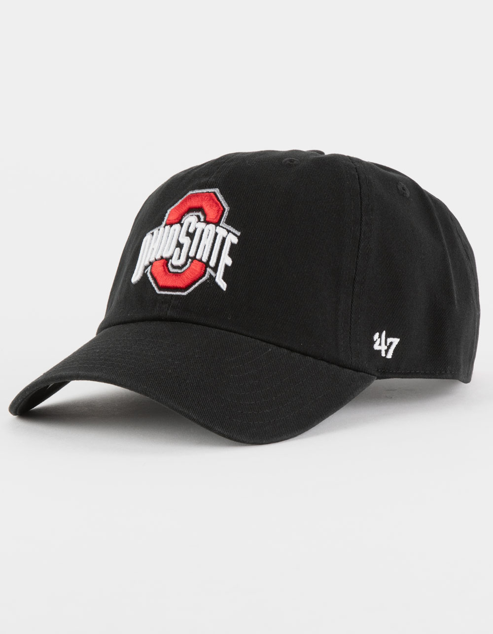 47 BRAND Ohio State Buckeyes '47 Clean Up Strapback Hat