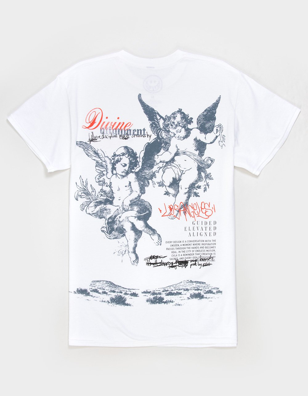 CVLA Divine Alignment Mens Tee - WHITE