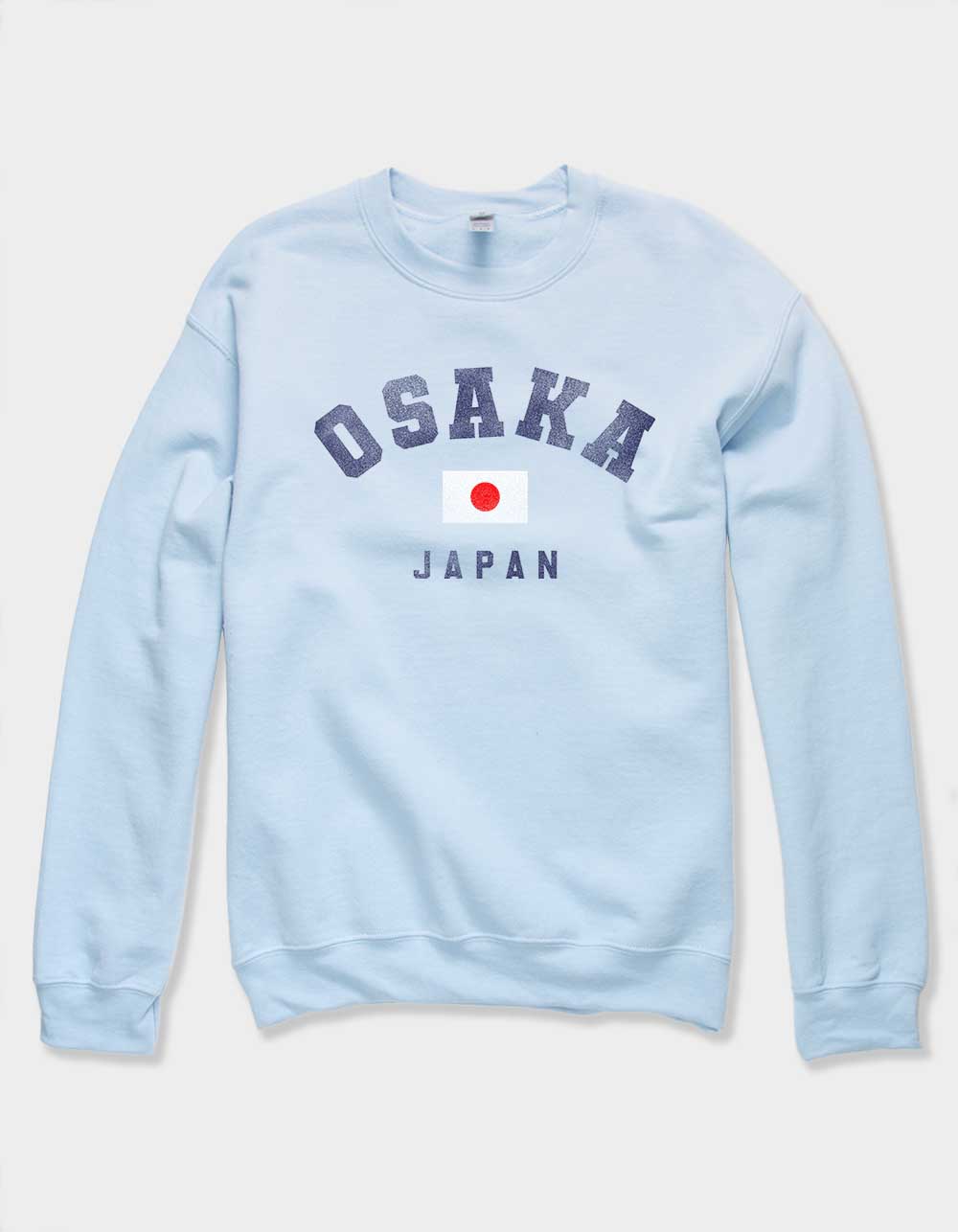 OSAKA Japan Flag Unisex Crewneck Sweatshirt