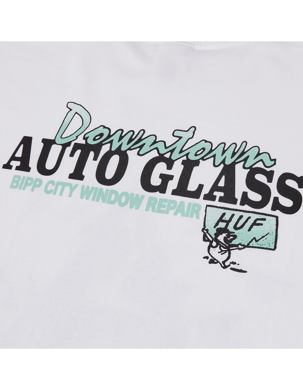 HUF Auto Glass Mens Tee - WHITE