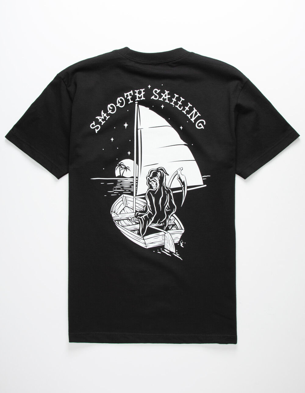 RSQ Smooth Sailing Mens T-Shirt - BLACK