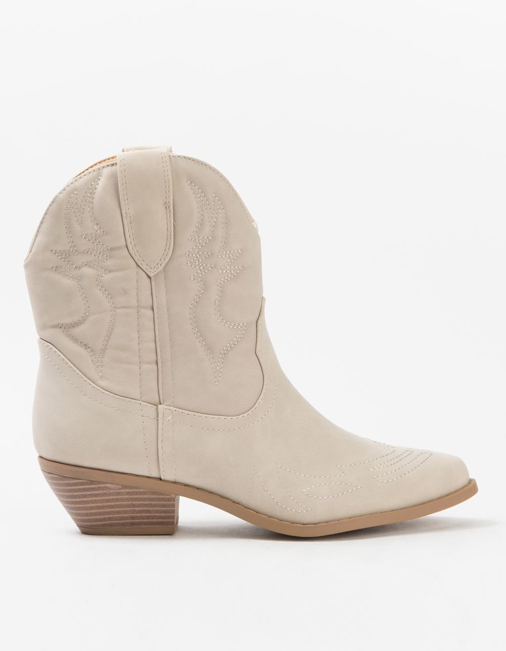 SODA Womens Short Western Boots - SAND | Tillys