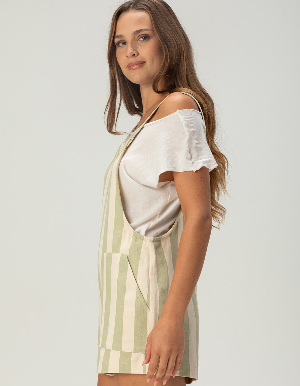 BILLABONG Beach Crush Womens Romper - SAGE