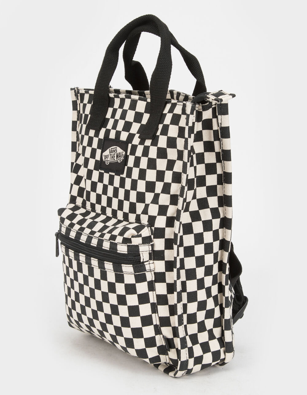 VANS Free Hand Small Tote Backpack - BLACK/WHITE | Tillys