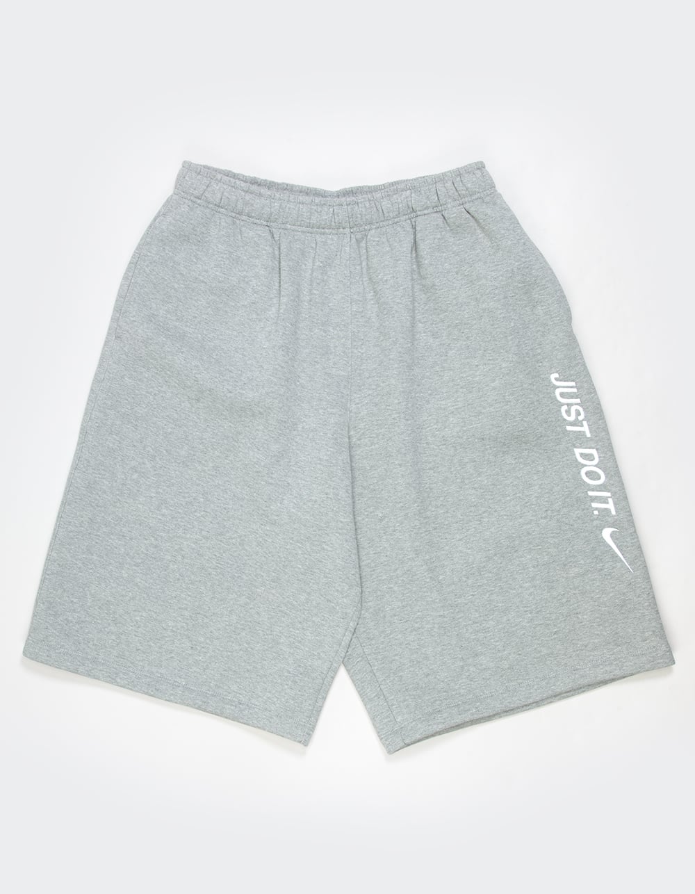 NIKE Club Basketball Mens Oversized Sweat Shorts - HEATHER GRAY