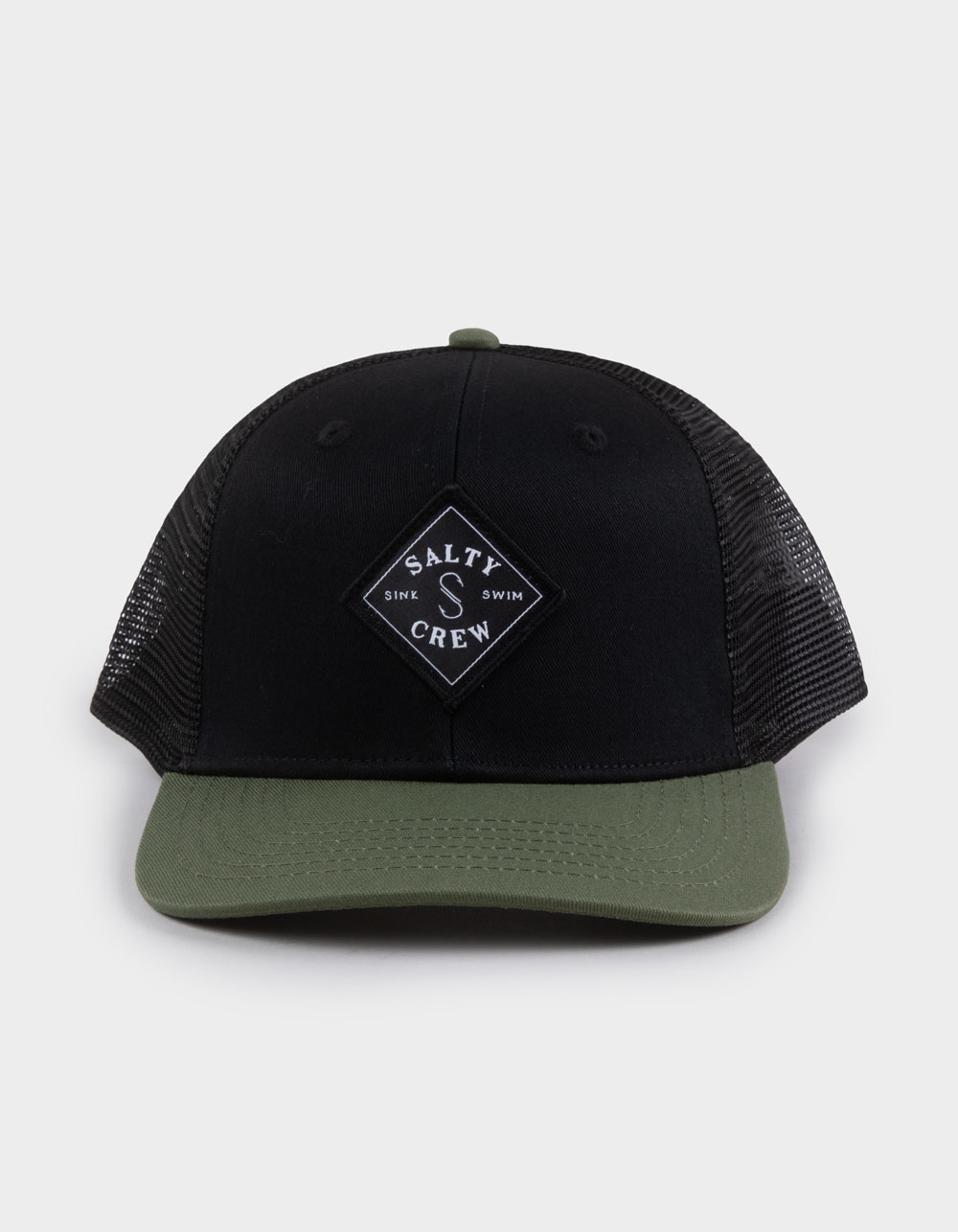 SALTY CREW Sealine Retro Boys Trucker Hat - BLACK COMBO