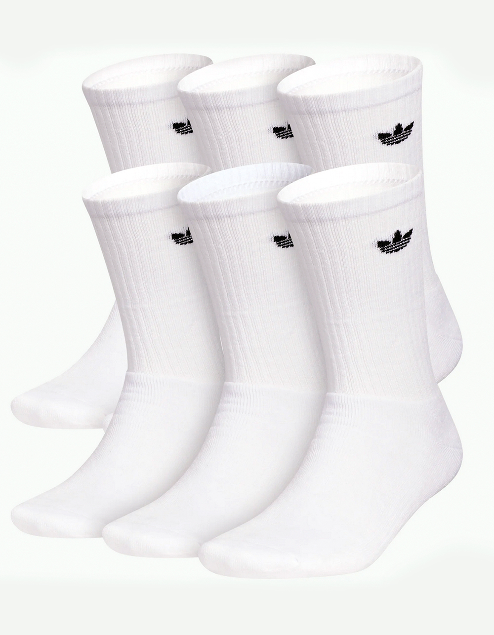 ADIDAS Originals Trefoil 2.0 6 Pack Crew Socks