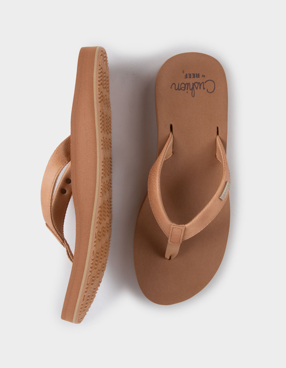 REEF Baja Sands Womens Flip Flops - TAN