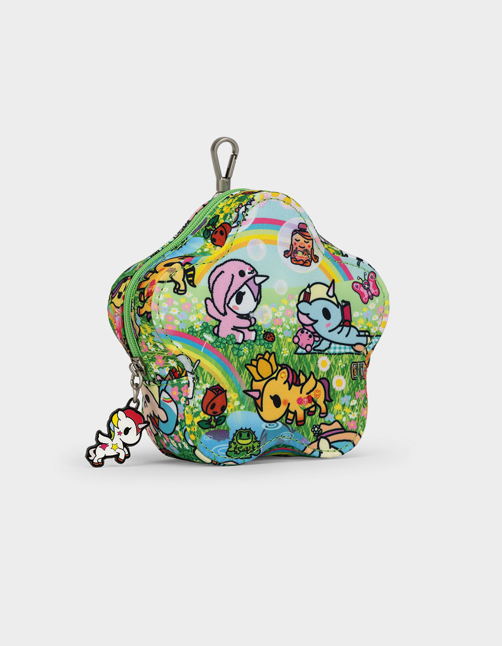 JUJUBE x tokidoki Meadow Blooms Flower Mini Bag - LT GREEN